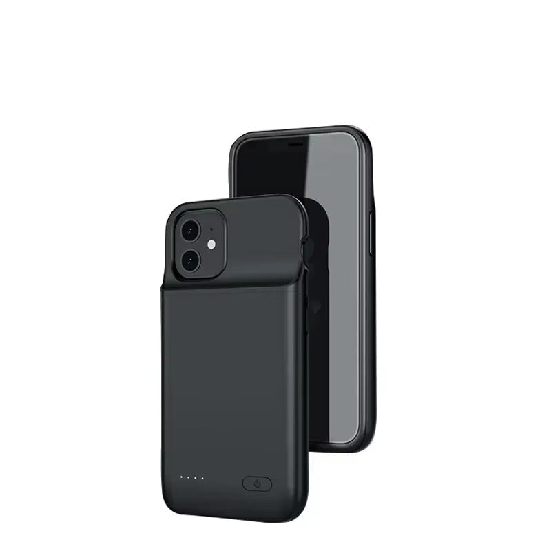 Robuste Apple iPhone Hülle, MagSafe-kompatibel, Kameraobjektiv- und Bildschirmschutz, ultradünne stoßfeste magnetische Rundumschutzabdeckung mit 10000mAh Batterieladegerät