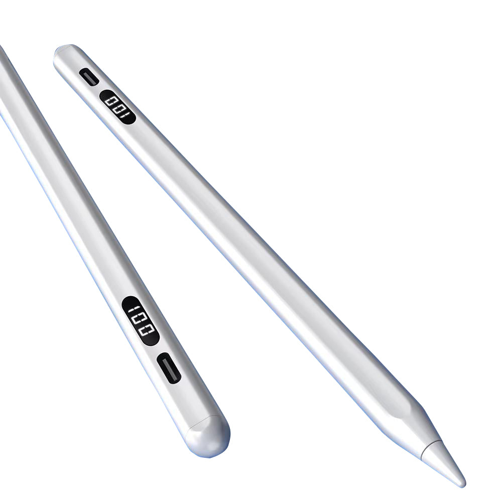High Precision Stylus Pen for iPhone & iPad – Rechargeable  Pencil with Power Display,  and Navigation on Apple Devices