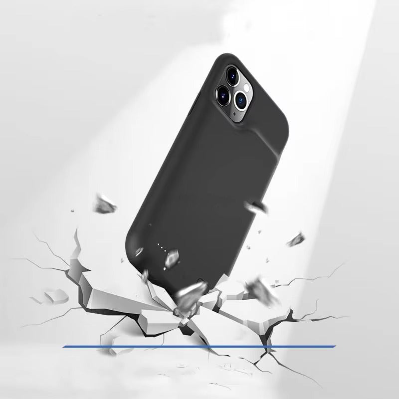 Robust Apple iPhone Case MagSafe Compatible, Camera Lens & Screen Protection, Ultra Thin Shockproof Magnetic Full All Around Protection Cover with External Battery Power Bank