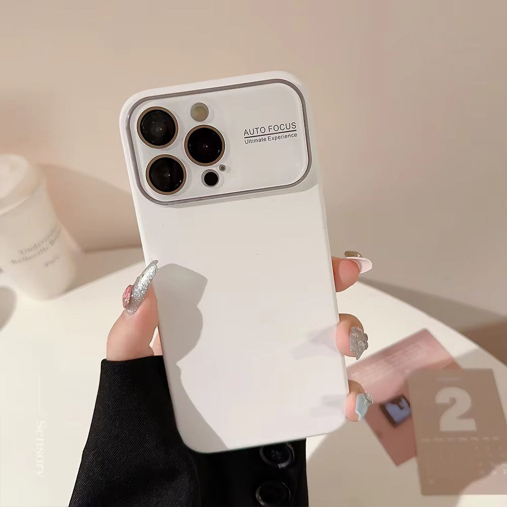 High Quality Apple iPhone Case Compatible, Camera Lens & Screen Protection, Protection Cover with Silicone Lens Film Design