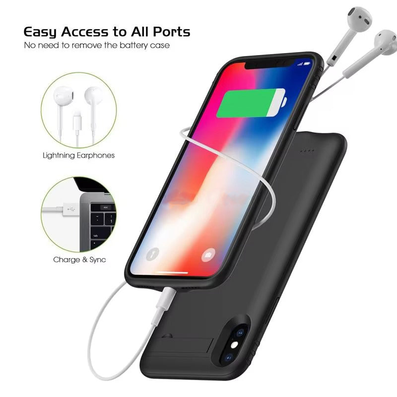 Hochwertige Apple iPhone Hülle, MagSafe-kompatibel, Kameraobjektiv- und Bildschirmschutz, ultradünne stoßfeste magnetische Rundumschutzabdeckung mit integriertem Lade-Powerbank