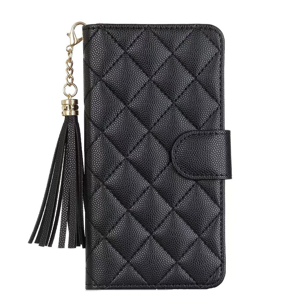 Luxury Wallet Flip Leather iPhone Case – Card Slot, Magnetic Closure, Shockproof Protection, and Premium Design for iPhone