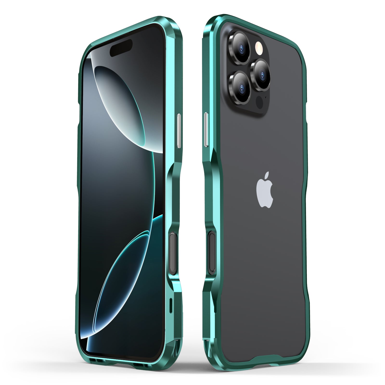 Metal Frame Bumper iPhone Case – Aluminum Detachable Heat Dissipation Cover for iPhone Models, Sleek and Durable Protection
