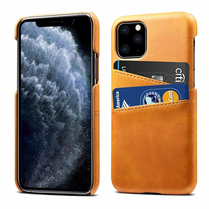 Luxury Apple iPhone Case, MagSafe Compatible, Camera Lens and Screen Protection, Ultra Thin, Shockproof, Magnetic, Full All Around Protection, PU Leather Card Cover