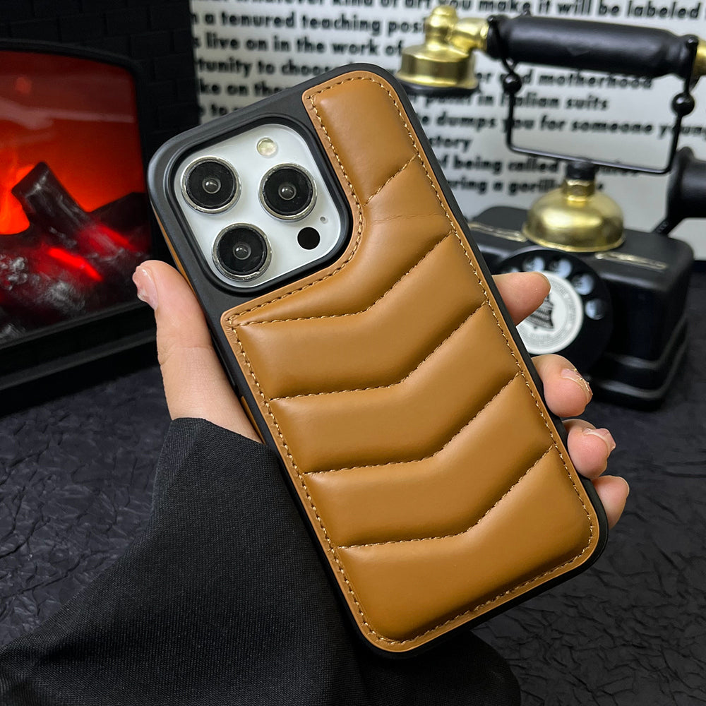 Premium MagSafe Leder iPhone Hülle – Magnetisches kabelloses Laden, Kartenhalter Wallet, stoßfeste Schutz, elegantes Design für iPhone Modelle