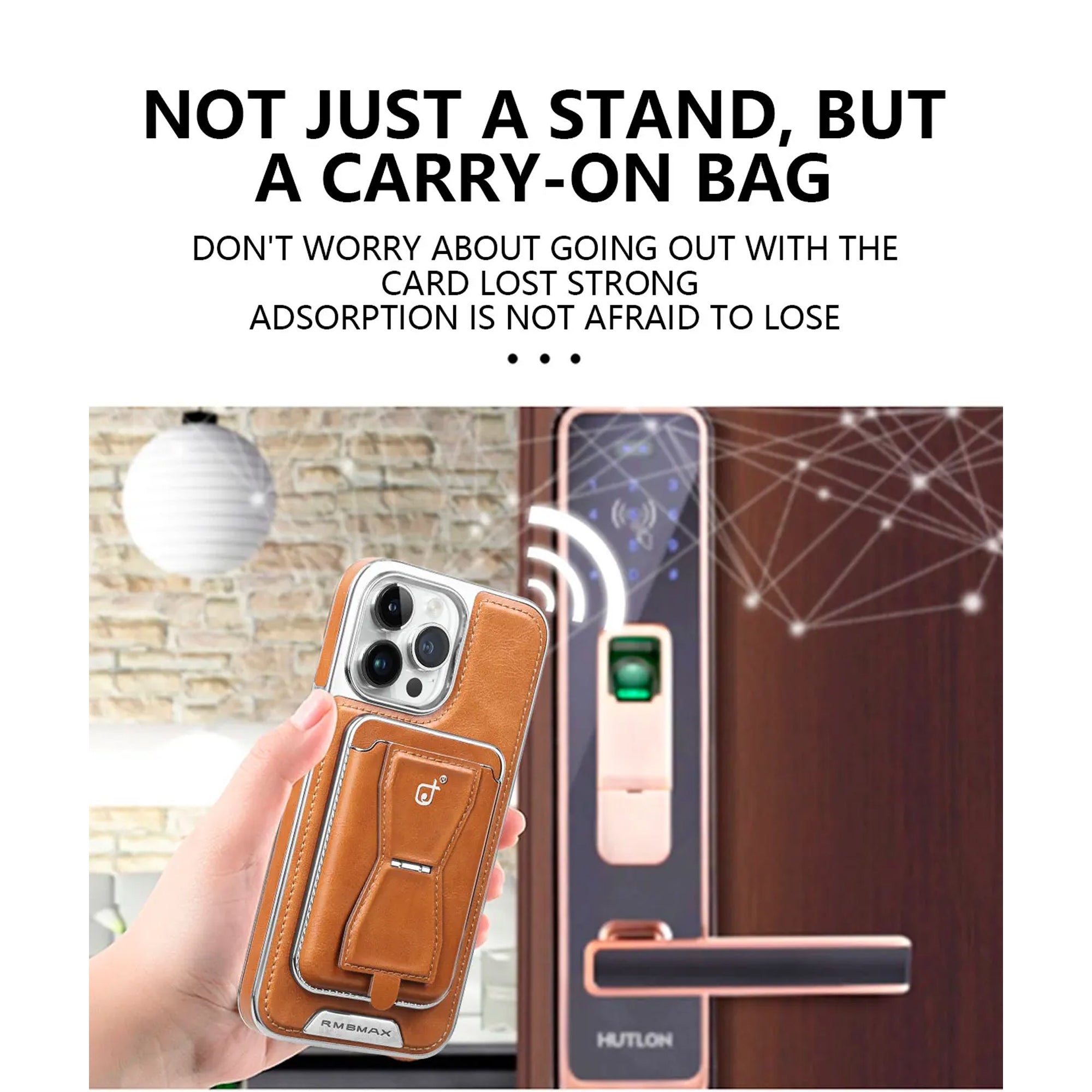 Luxuriöse Leder Geldbörse Stand iPhone Hülle – Kartenhalter, Premium Schutz, langlebige Klappabdeckung und stilvolles Design für iPhone Modelle