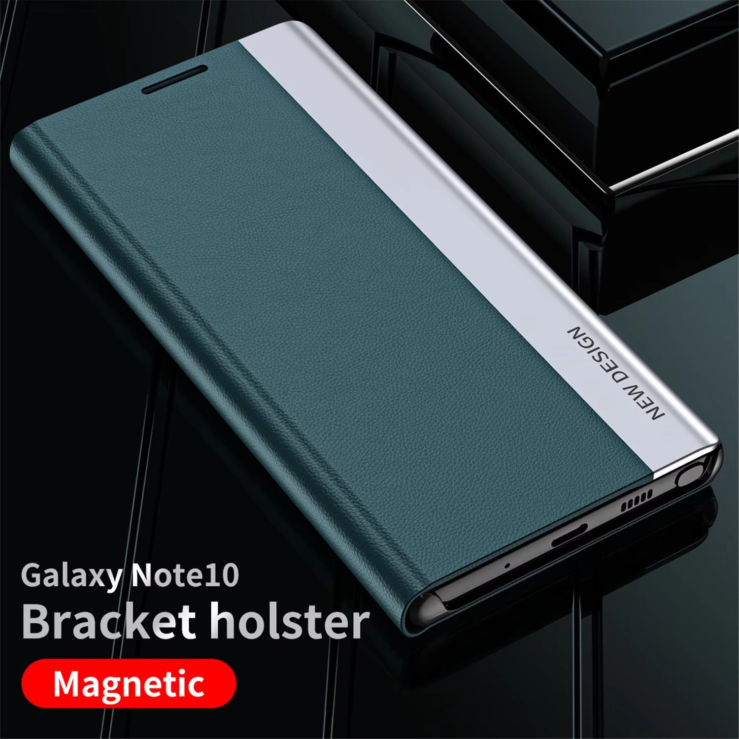 Luxury Flip Apple iPhone Case, MagSafe Compatible, Ultra Thin Magnetic Shockproof Full Protection Cover