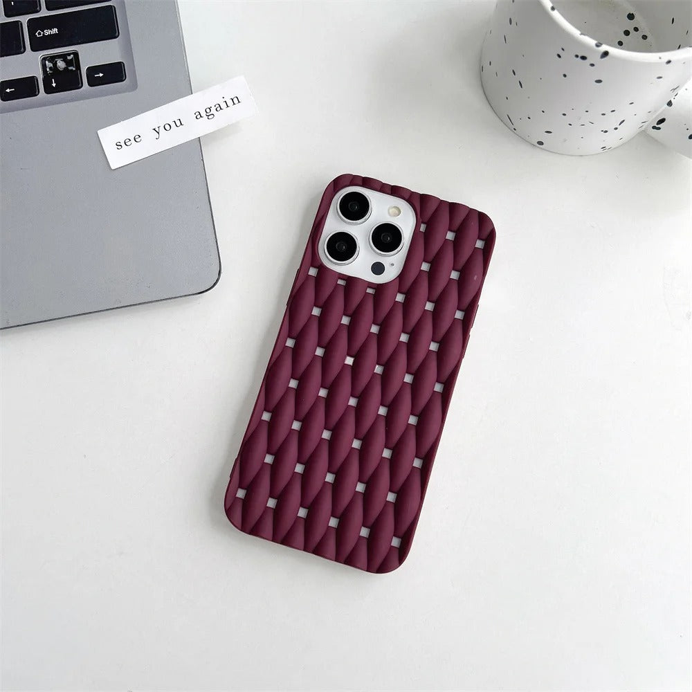 High Quality Apple iPhone Case, MagSafe Compatible, Camera Lens & Screen Protection, Ultra Thin, Shockproof, Magnetic Full All Around Cover – Soft Silicone Hollow Bumper Case with Heat Dissipation Design