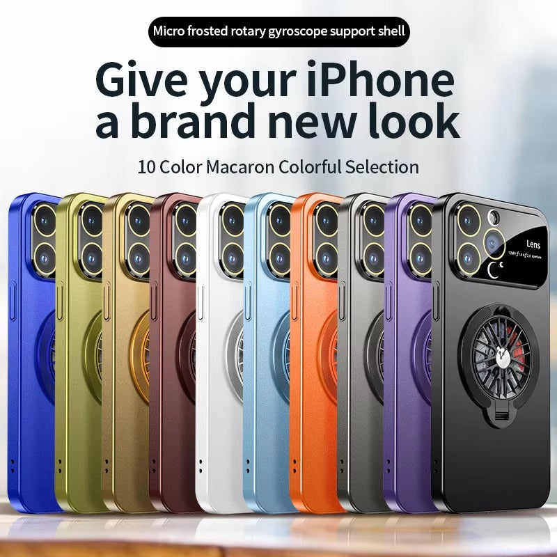 Luxury Leather Apple iPhone Case, MagSafe Compatible, Ultra Thin Magnetic Shockproof Full Protection
