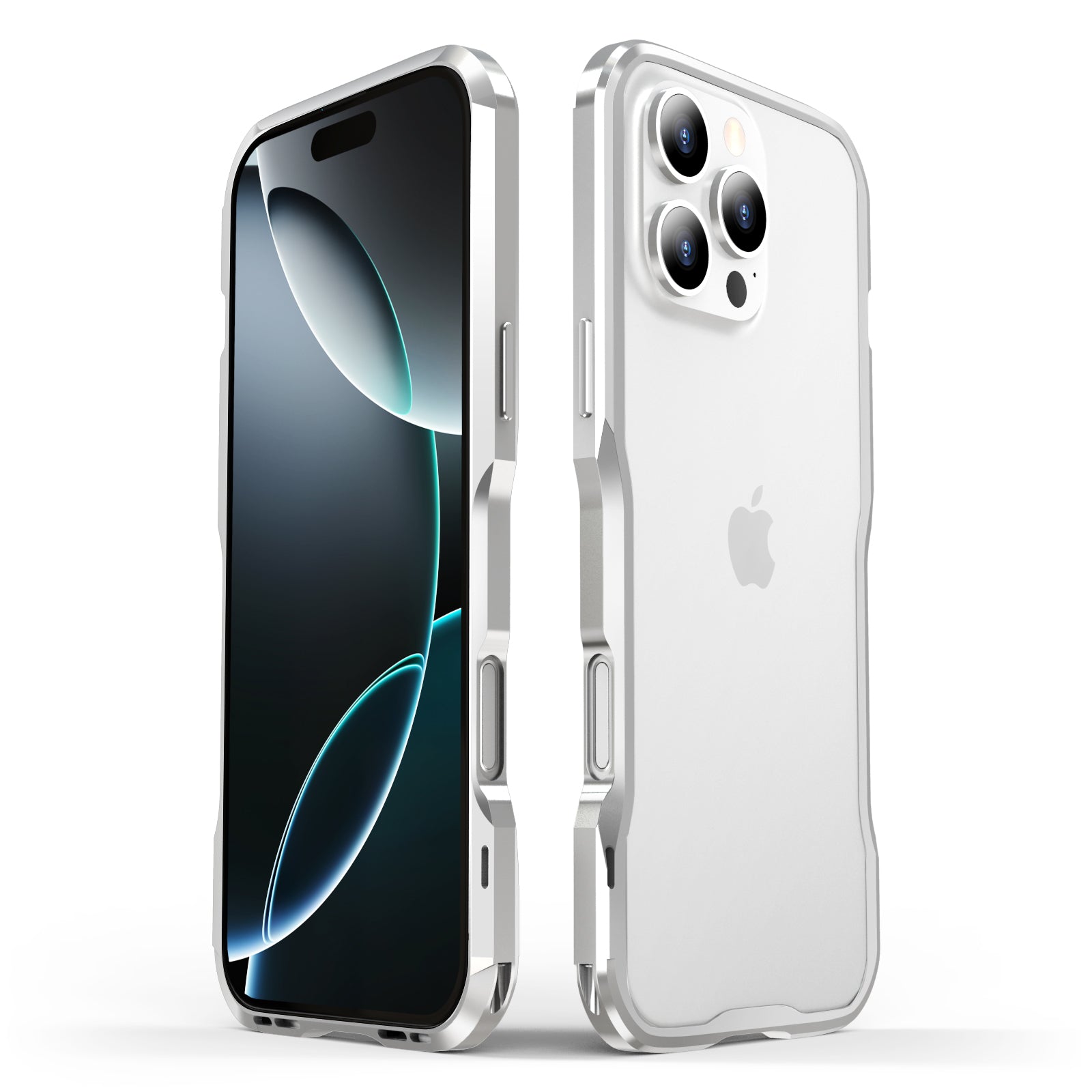 Metal Frame Bumper iPhone Case – Aluminum Detachable Heat Dissipation Cover for iPhone Models, Sleek and Durable Protection