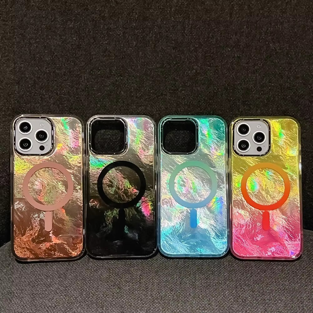 Luxury Apple iPhone Case Camera Lens & Screen Protection, Ultra Thin Shockproof Magnetic Full All Around Protection Cover
