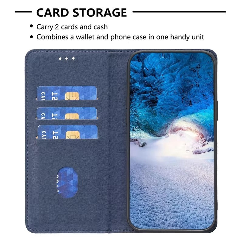 Luxury Apple iPhone Case, MagSafe Compatible, Camera Lens and Screen Protection, Ultra Thin, Shockproof, Magnetic, Full All Around Protection, Leather Flip Book Cover