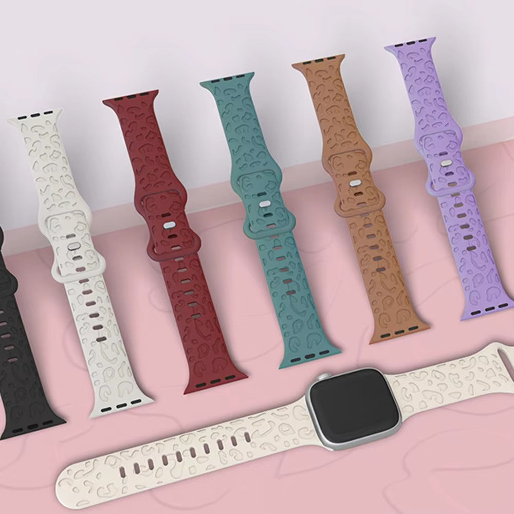 Premium Engraved Watch Band – Stylish, Adjustable Strap Bracelet for 40mm to 49mm Smartwatches, Unique Carved Design