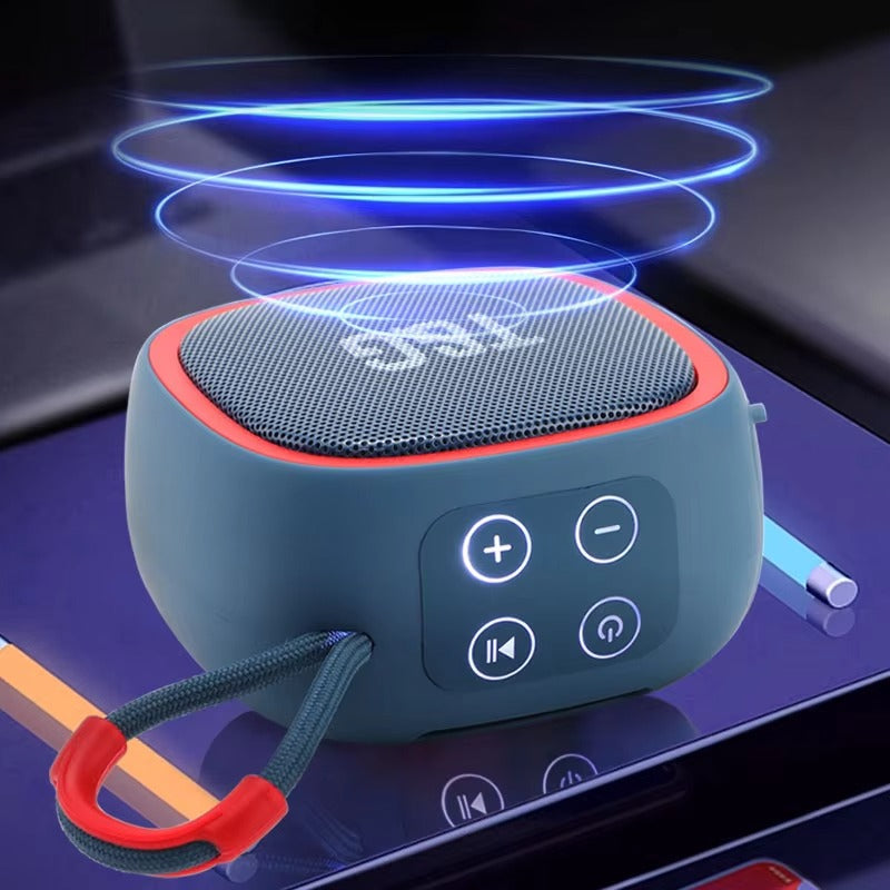 High Quality Mini Bluetooth Speaker for iPhone – Portable Wireless Outdoor Audio with Stereo Sound,TF Card & FM Radio Support