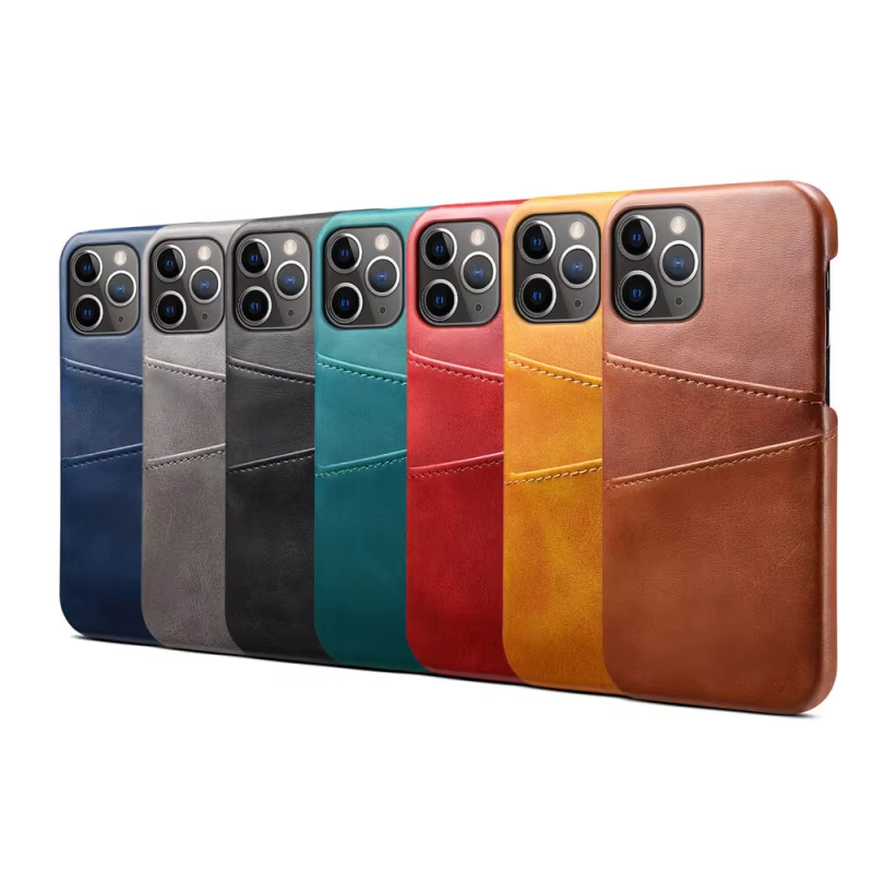 Luxury Apple iPhone Case, MagSafe Compatible, Camera Lens and Screen Protection, Ultra Thin, Shockproof, Magnetic, Full All Around Protection, PU Leather Card Cover