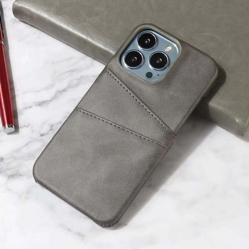 Luxury Apple iPhone Case, MagSafe Compatible, Camera Lens and Screen Protection, Ultra Thin, Shockproof, Magnetic, Full All Around Protection, PU Leather Card Cover