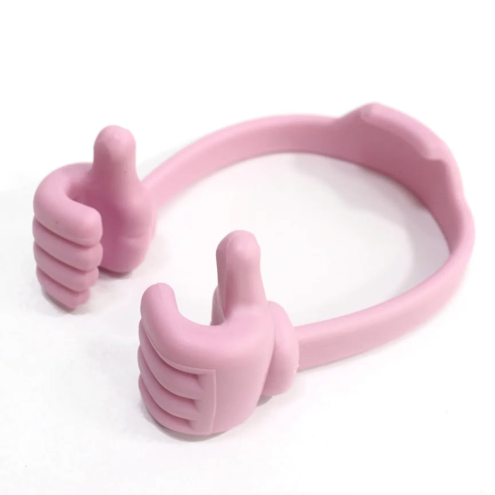 High Quality Thumbs-Up Phone Stand for iPhone, Adjustable Plastic Desk Holder, Universal Mount for iPad and Apple Tablet Devices