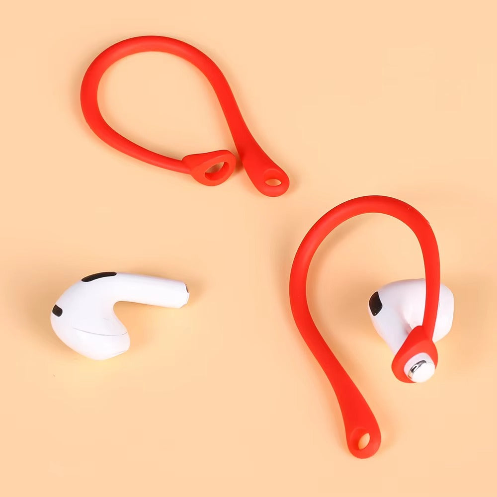 High-Quality Silicone Ear Hooks for AirPods Pro, 3 – Secure Fit Anti-Fall Accessories for Bluetooth Headphones, 1–6 Pairs Sport Ear Holder for Running & Gym