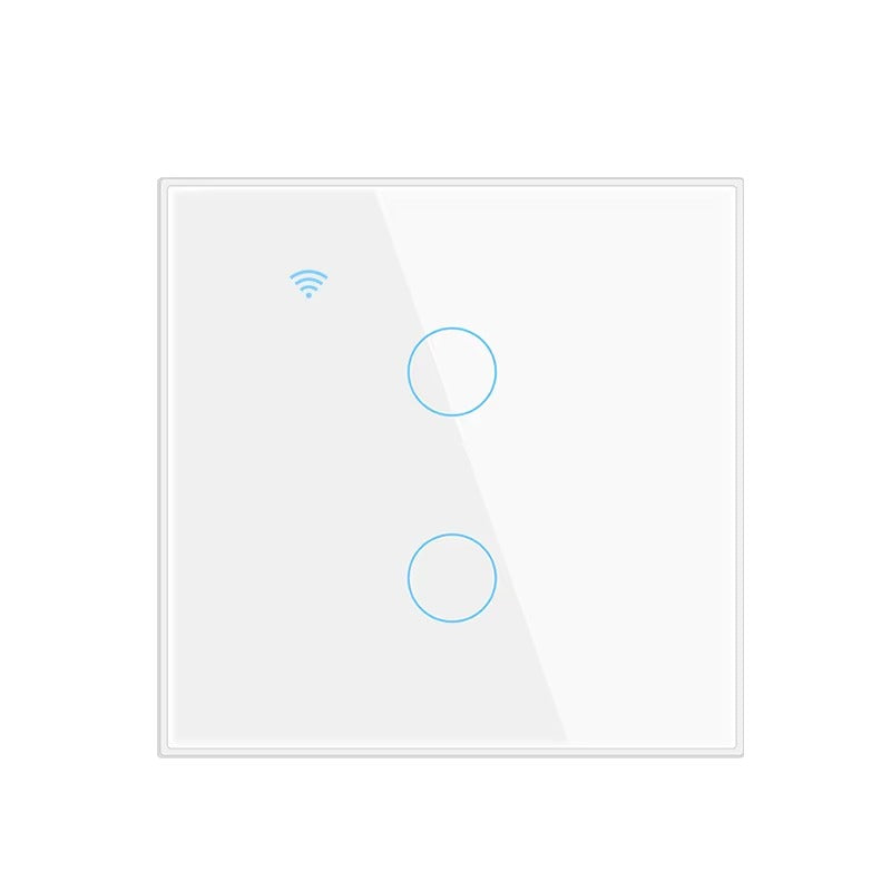 High Quality Smart WiFi Light Switch for iPhone, No Neutral Wire Required, Touch Sensor Wall Switch with App Control