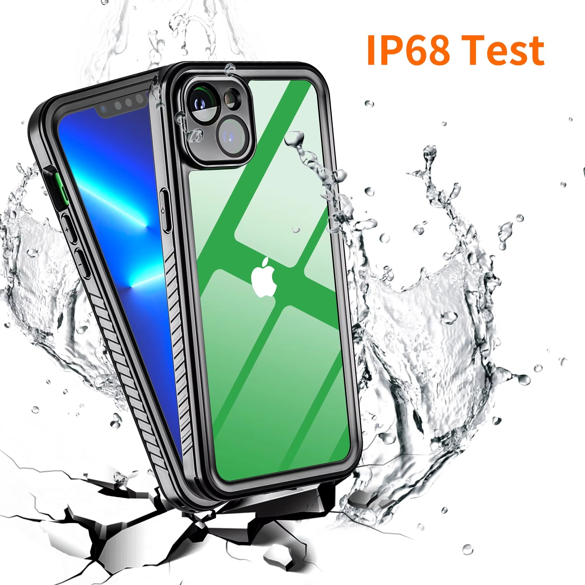 High Quality Apple iPhone Case MagSafe Compatible, Camera Lens & Screen Protection, Cover with IP68 360 Waterproof Shield