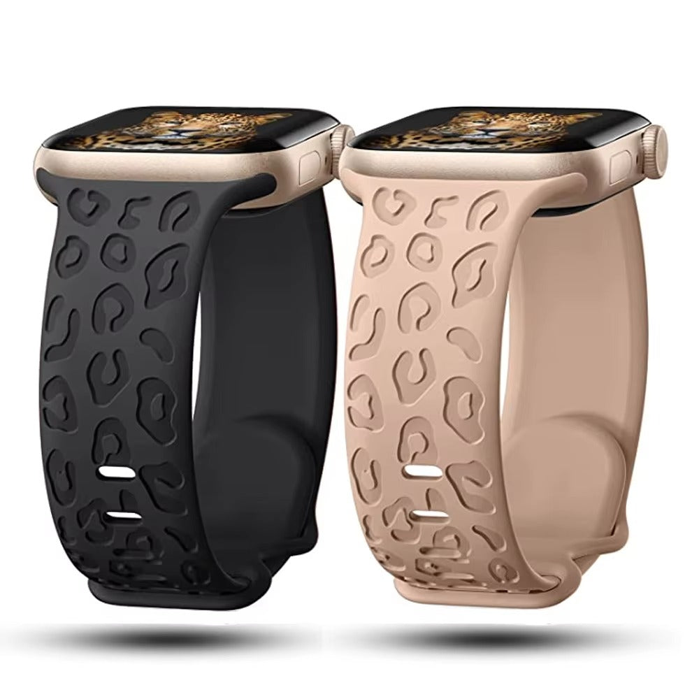 Premium Engraved Watch Band – Stylish, Adjustable Strap Bracelet for 40mm to 49mm Smartwatches, Unique Carved Design