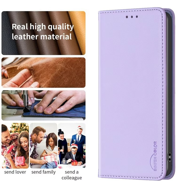 Luxury Apple iPhone Case, MagSafe Compatible, Camera Lens and Screen Protection, Ultra Thin, Shockproof, Magnetic, Full All Around Protection, Leather Flip Book Cover
