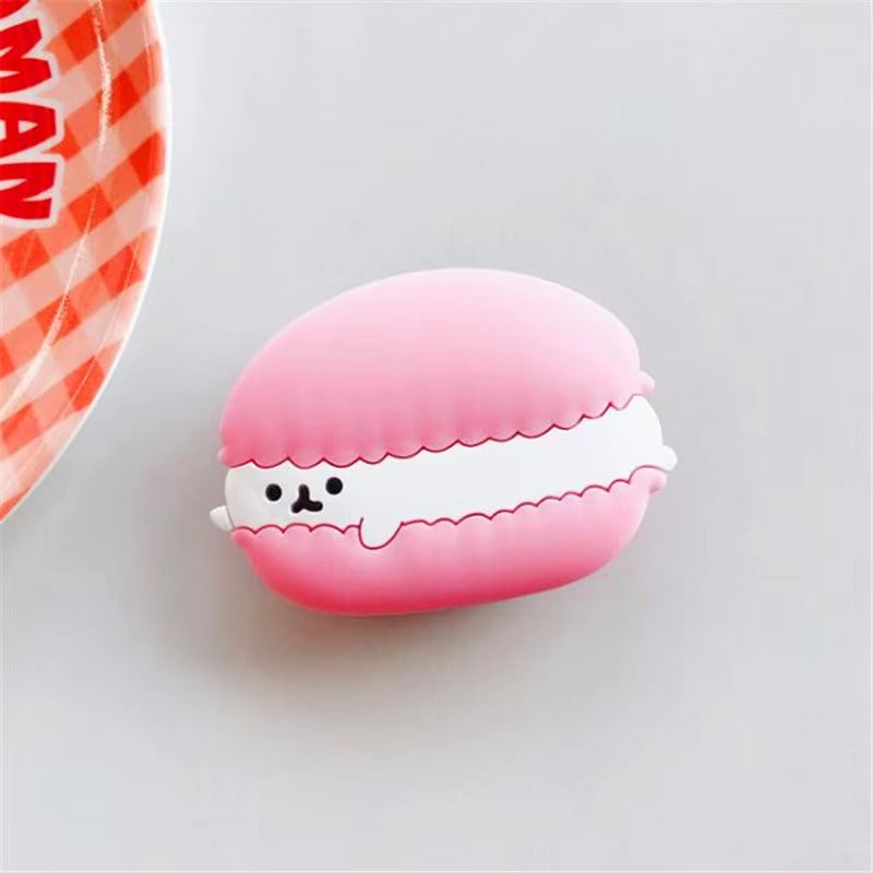 Cute Cartoon Mouse Phone Ring Holder – Rotatable Silicone Finger Grip Stand for Smartphones, Foldable Socket Kickstand, Universal Lazy Bracket Mount