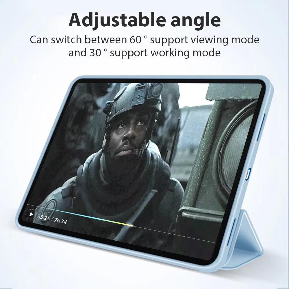 Premium Protective iPad Case – Slim, Magnetic Cover with Pencil Compatible with 10.2", 11", 12.9", 13" Tablets