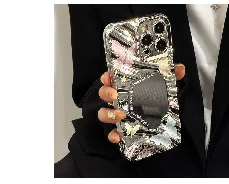 Premium Apple iPhone Hülle, MagSafe-kompatibel, Kameraobjektiv- und Bildschirmschutz, ultra dünn, stoßfest, magnetisch, vollständiger Rundumschutz, vollständige Metall-Schutzhülle