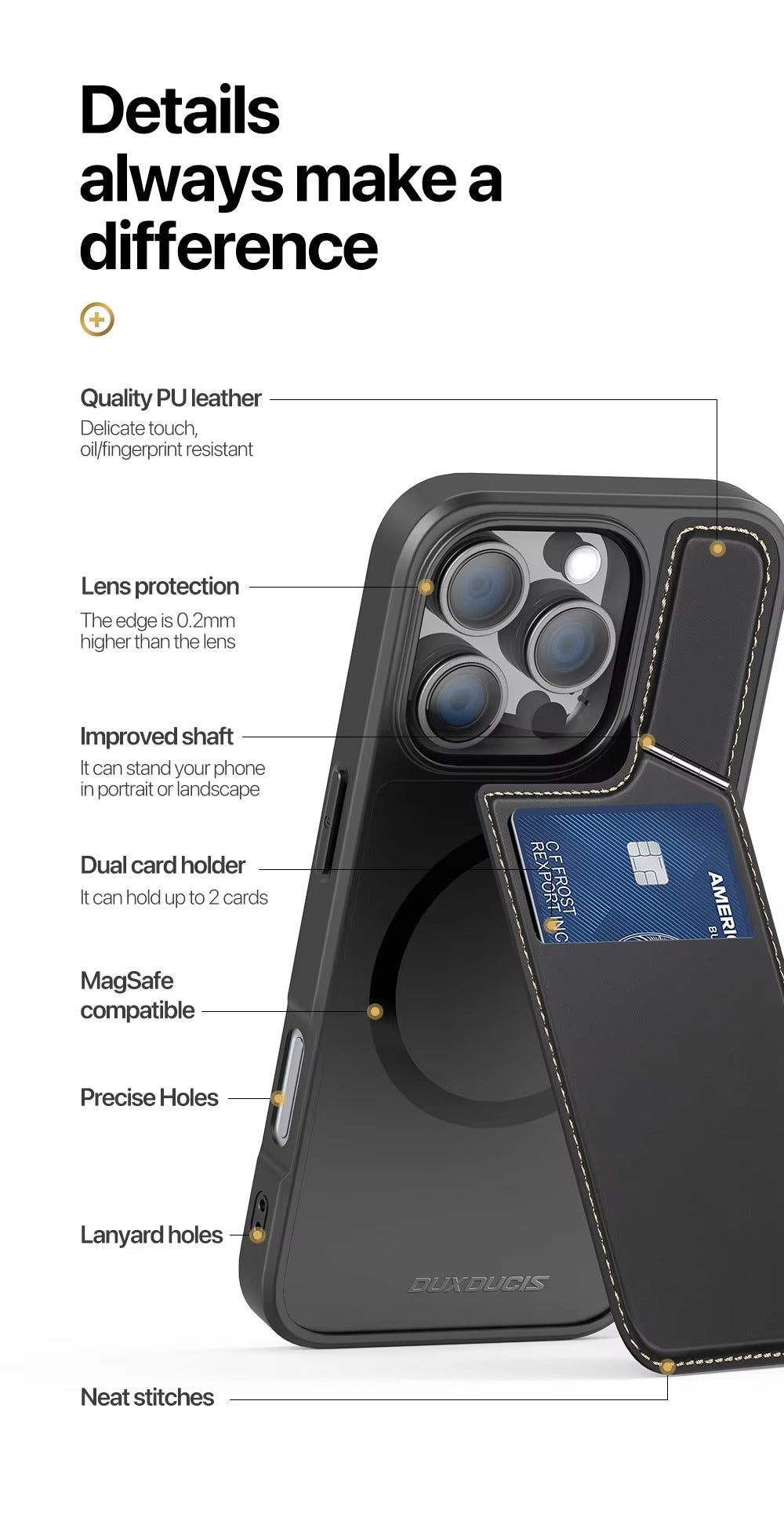 Premium Apple iPhone Hülle, MagSafe-kompatibel, Kameraobjektiv- und Bildschirmschutz, ultra dünn, stoßfest, magnetisch, vollständiger Rundumschutz, vollständige Metall-Schutzhülle