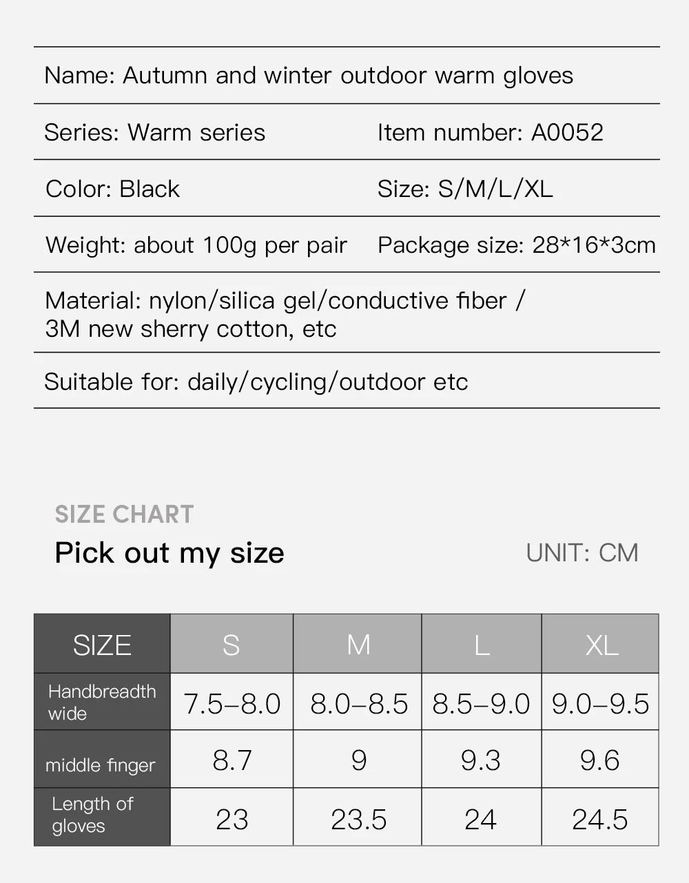 High Performance Winter Cycling Gloves – Waterproof Touchscreen Thermal Gloves, Windproof, Anti-Slip Grip, 3M Insulated, Unisex Sports Riding Gloves S-XL