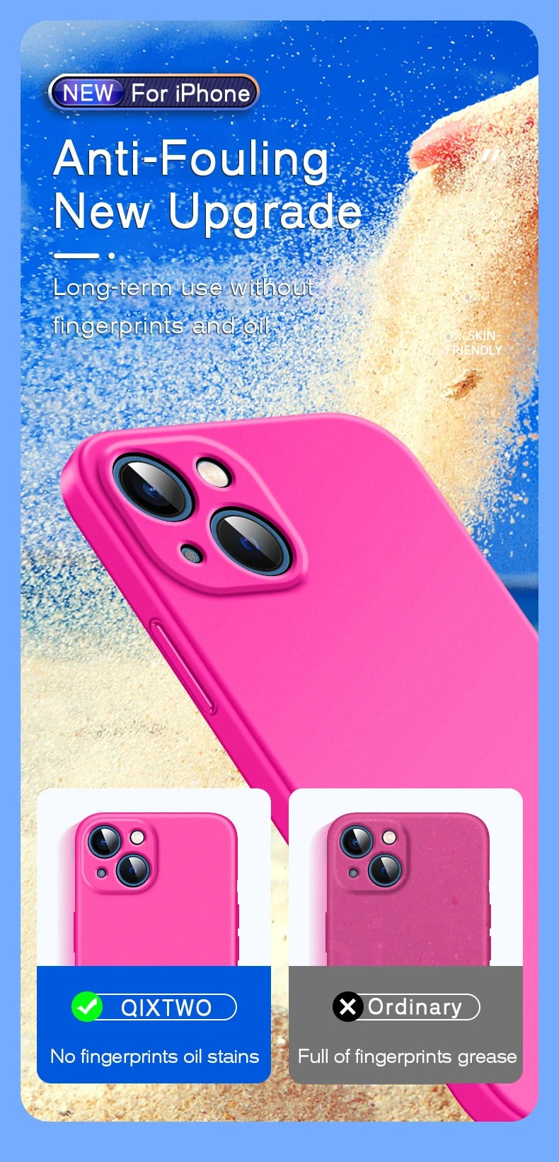 High Quality Apple iPhone Case, MagSafe Compatible, Camera Lens & Screen Protection, Ultra Thin, Shockproof, Magnetic Full All Around Cover – Soft Silicone Solid Color Case with Antiskid Grip & Protective Finish