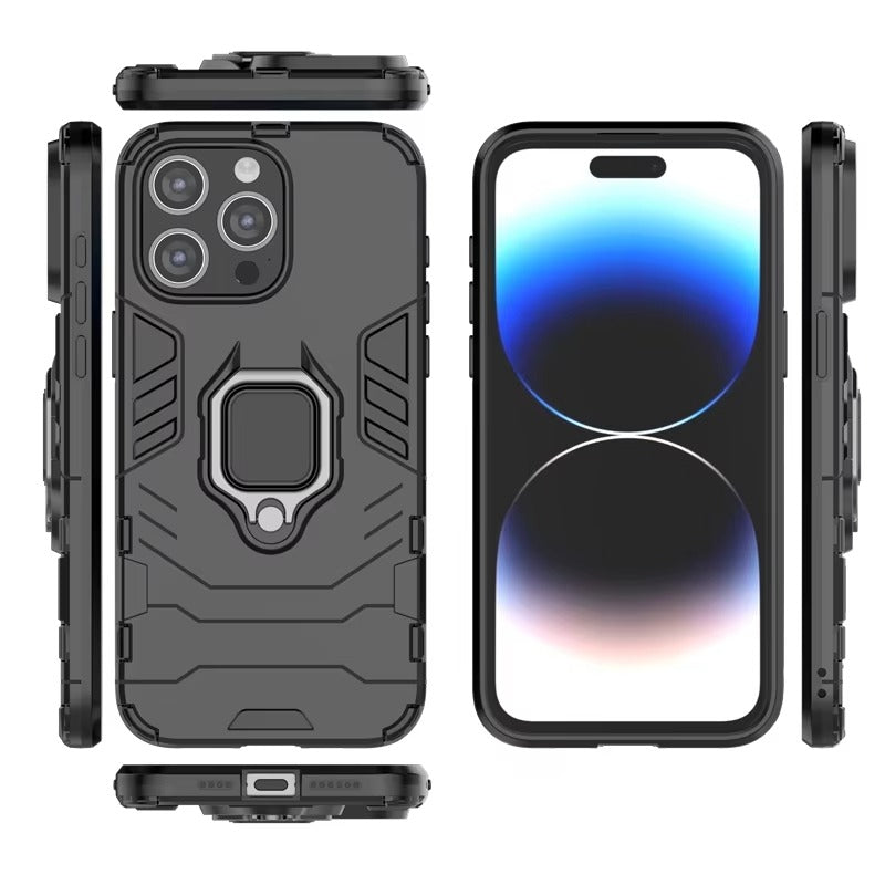 Premium Apple iPhone Hülle, MagSafe-kompatibel, Kameraobjektiv- und Bildschirmschutz, ultra dünn, stoßfest, magnetisch, vollständiger Rundumschutz, vollständige Metall-Schutzhülle