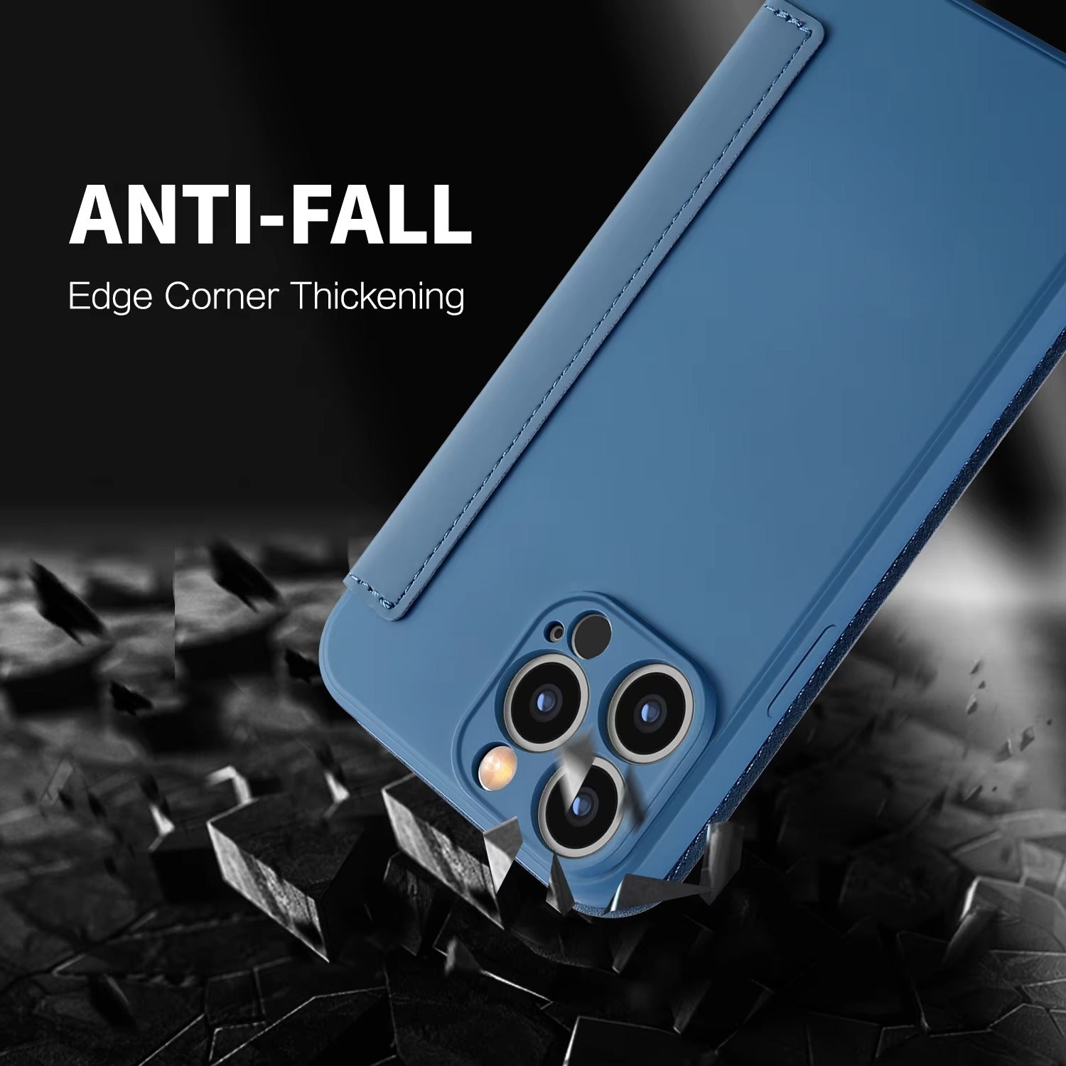 Luxury Apple iPhone Case, MagSafe Compatible, Camera Lens and Screen Protection, Ultra Thin, Shockproof, Magnetic, Full All Around Protection, Flip Silicone Card Cover