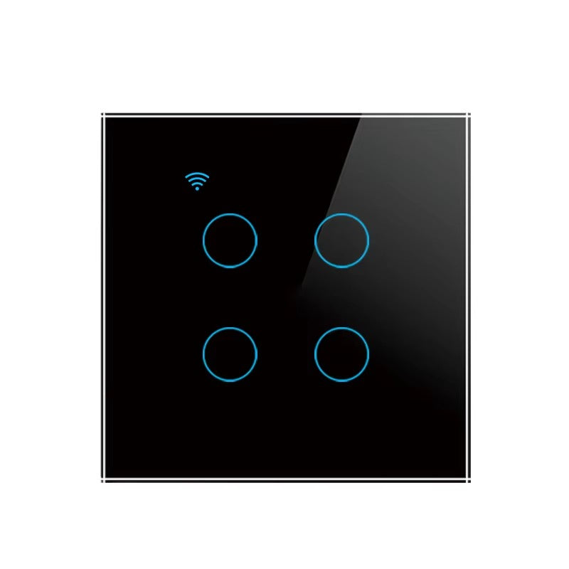 High Quality Smart WiFi Light Switch for iPhone, No Neutral Wire Required, Touch Sensor Wall Switch with App Control