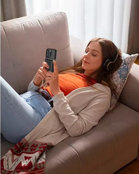 Premium Apple iPhone Hülle, MagSafe-kompatibel, Kameraobjektiv- und Bildschirmschutz, ultra dünn, stoßfest, magnetisch, vollständiger Rundumschutz, vollständige Metall-Schutzhülle