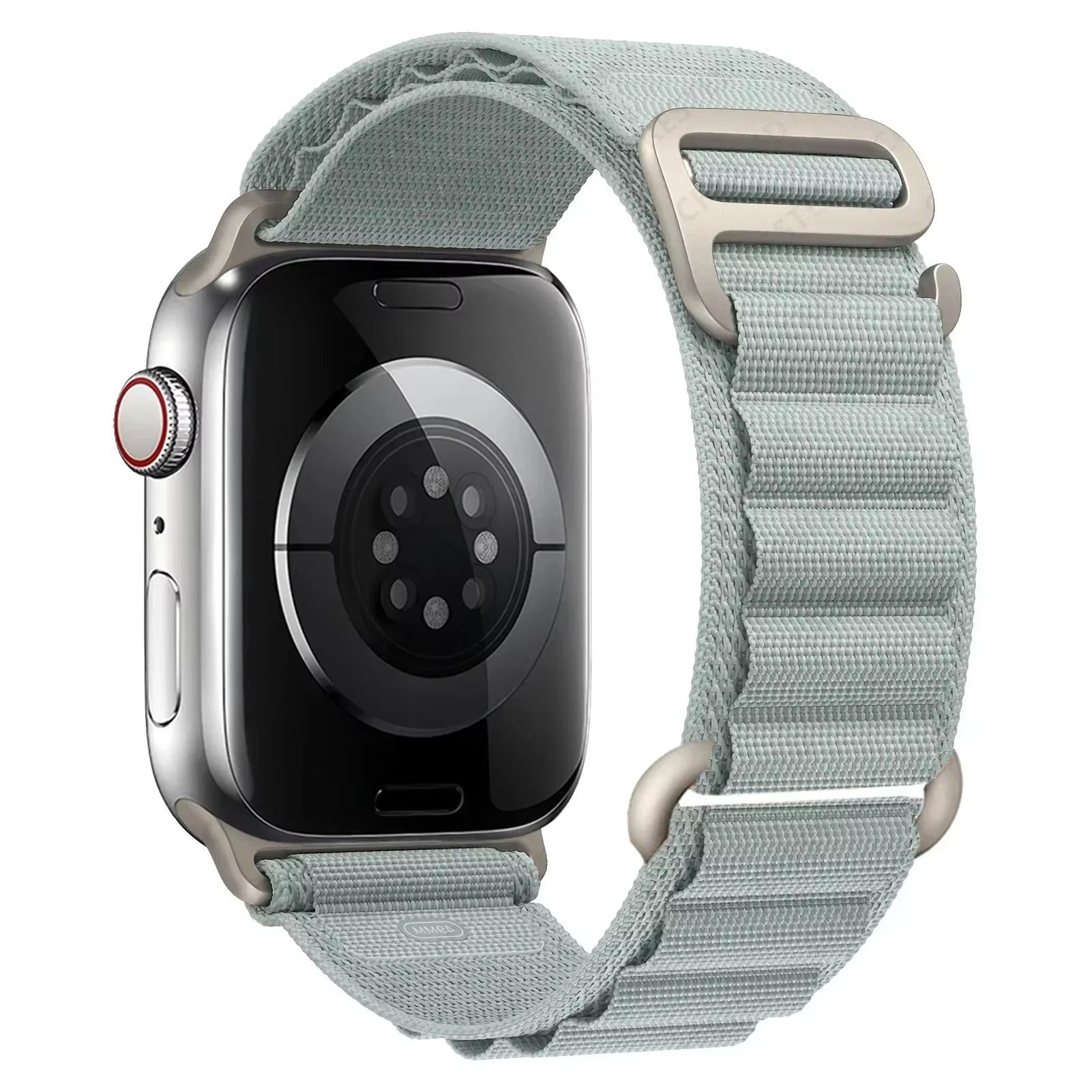 Premium Alpine Loop Nylon Watch Strap – Adjustable G-Hook Bracelet Band with Metal Connectors for 38mm 40mm 41mm 42mm 44mm 45mm 49mm