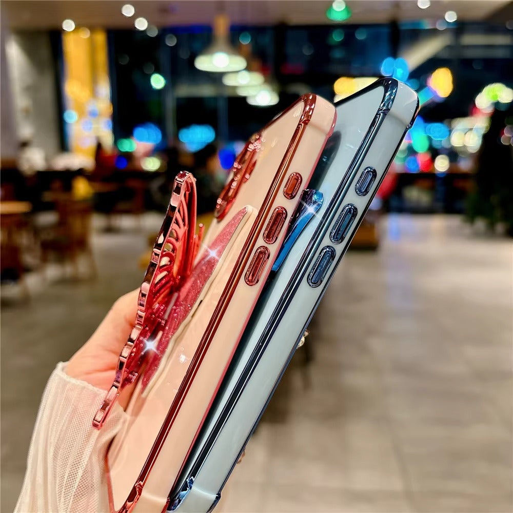 Premium Apple iPhone Hülle, MagSafe-kompatibel, Kameraobjektiv- und Bildschirmschutz, ultra dünn, stoßfest, magnetisch, vollständiger Rundumschutz, vollständige Metall-Schutzhülle