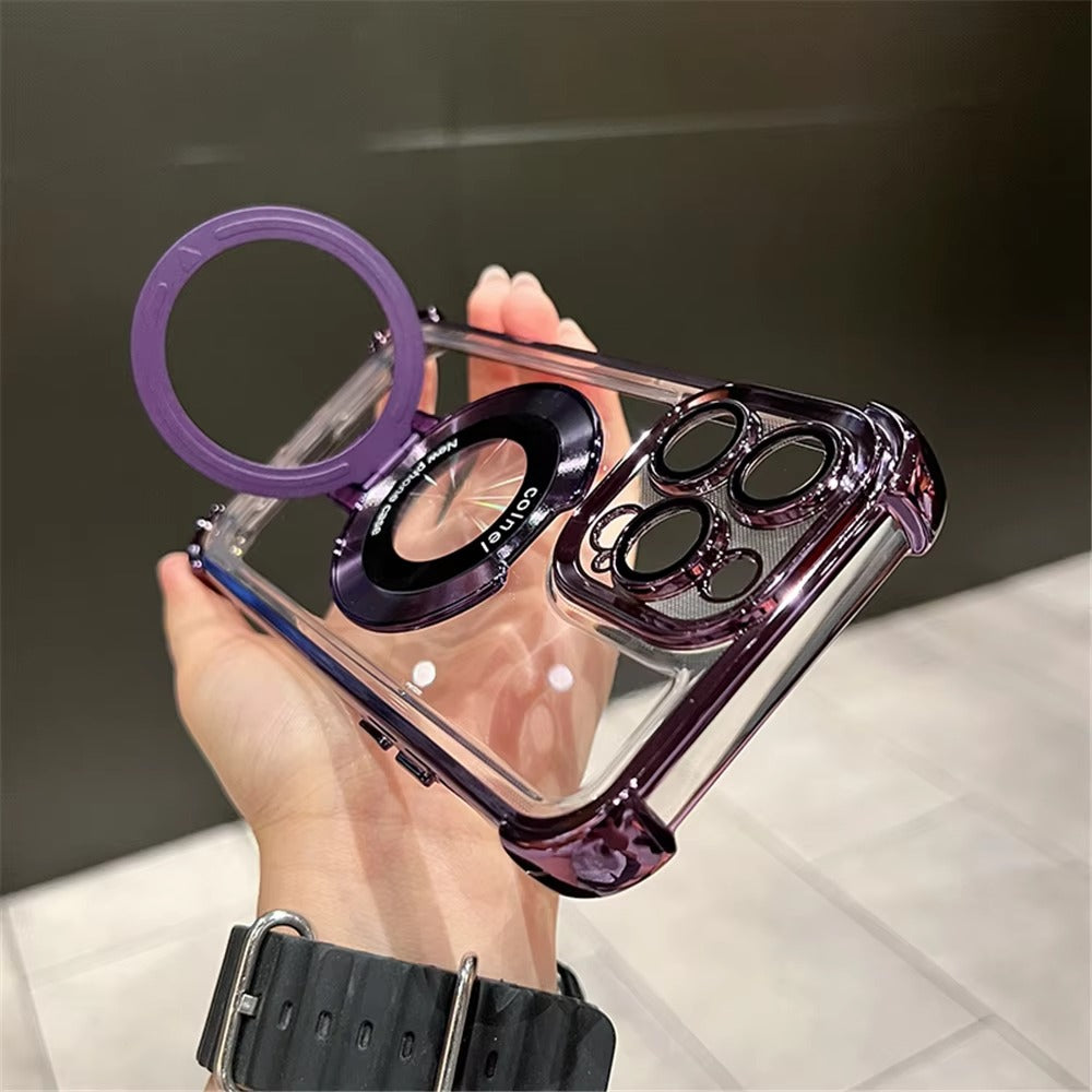 Luxury Apple iPhone Case Compatible, Camera Lens & Screen Protection, Ultra Thin Shockproof Full All Around Protection Cover