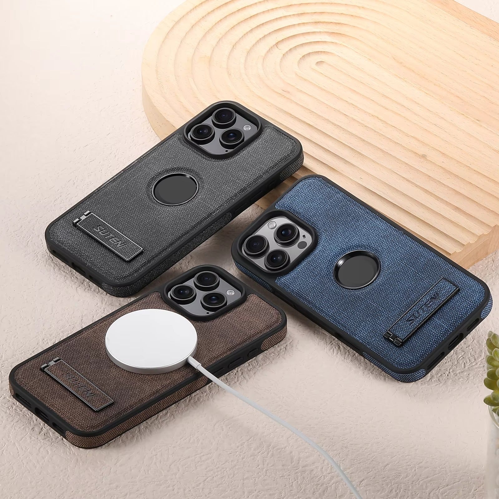 Luxury Apple iPhone Case, MagSafe Compatible, Camera Protection, Ultra Thin, Shockproof, Magnetic, Full All Around Protection