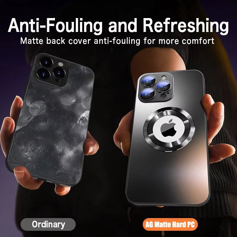 Premium Apple iPhone Case Camera Lens & Screen Protection, Ultra Thin Shockproof Magnetic Full All Around Protection Cover