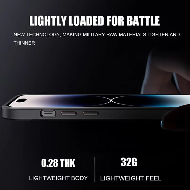 Luxury Apple iPhone Case Camera Lens & Screen Protection, Ultra Thin Shockproof Magnetic Full All Around Protection Cover