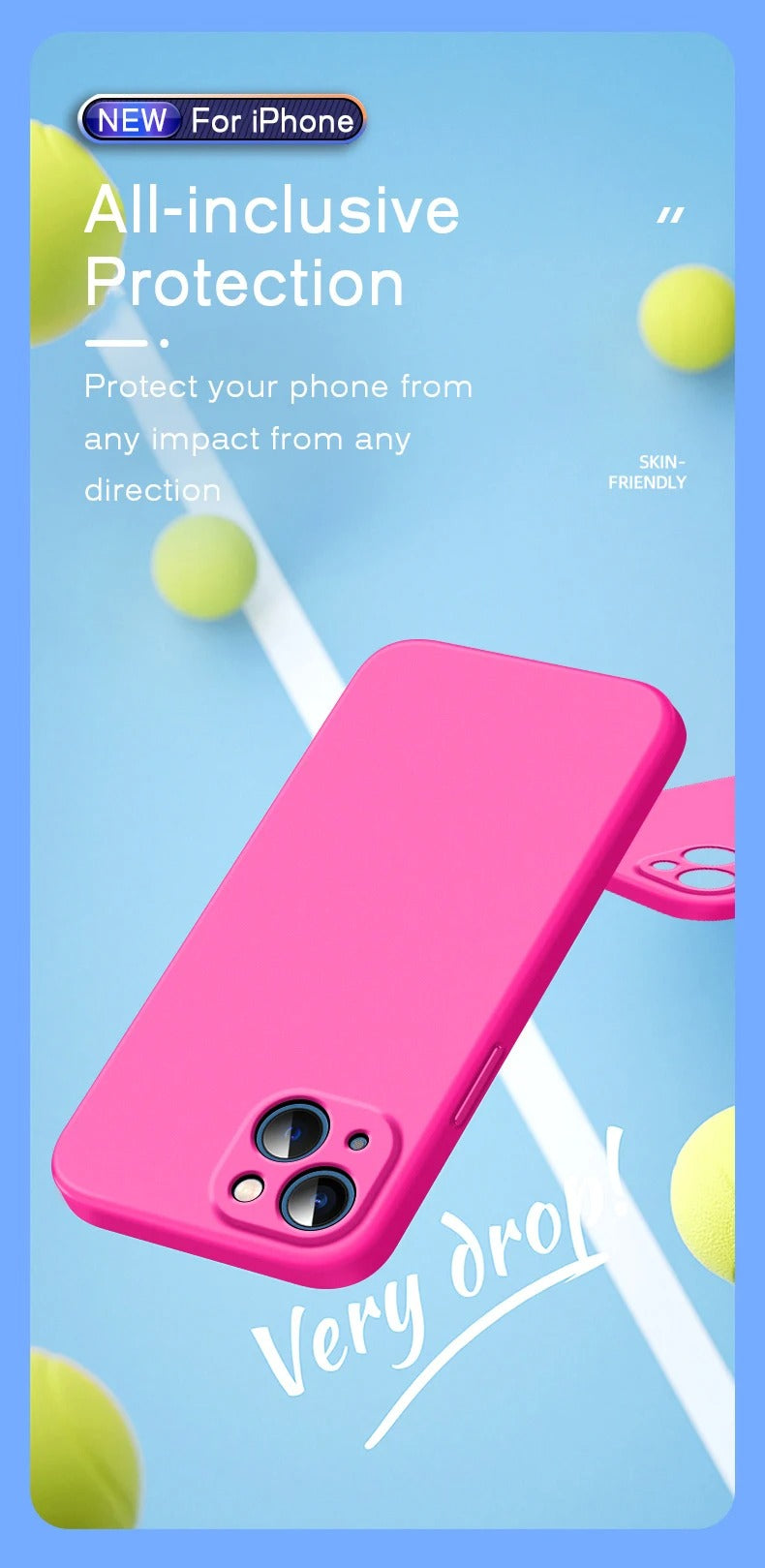 High Quality Apple iPhone Case, MagSafe Compatible, Camera Lens & Screen Protection, Ultra Thin, Shockproof, Magnetic Full All Around Cover – Soft Silicone Solid Color Case with Antiskid Grip & Protective Finish