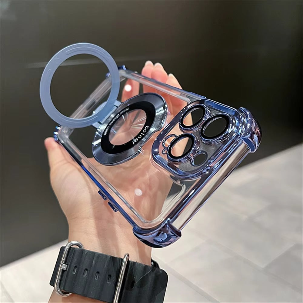 Luxury Apple iPhone Case Compatible, Camera Lens & Screen Protection, Ultra Thin Shockproof Full All Around Protection Cover