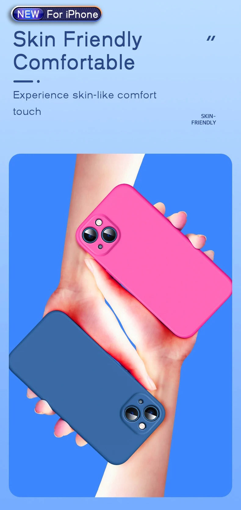 High Quality Apple iPhone Case, MagSafe Compatible, Camera Lens & Screen Protection, Ultra Thin, Shockproof, Magnetic Full All Around Cover – Soft Silicone Solid Color Case with Antiskid Grip & Protective Finish