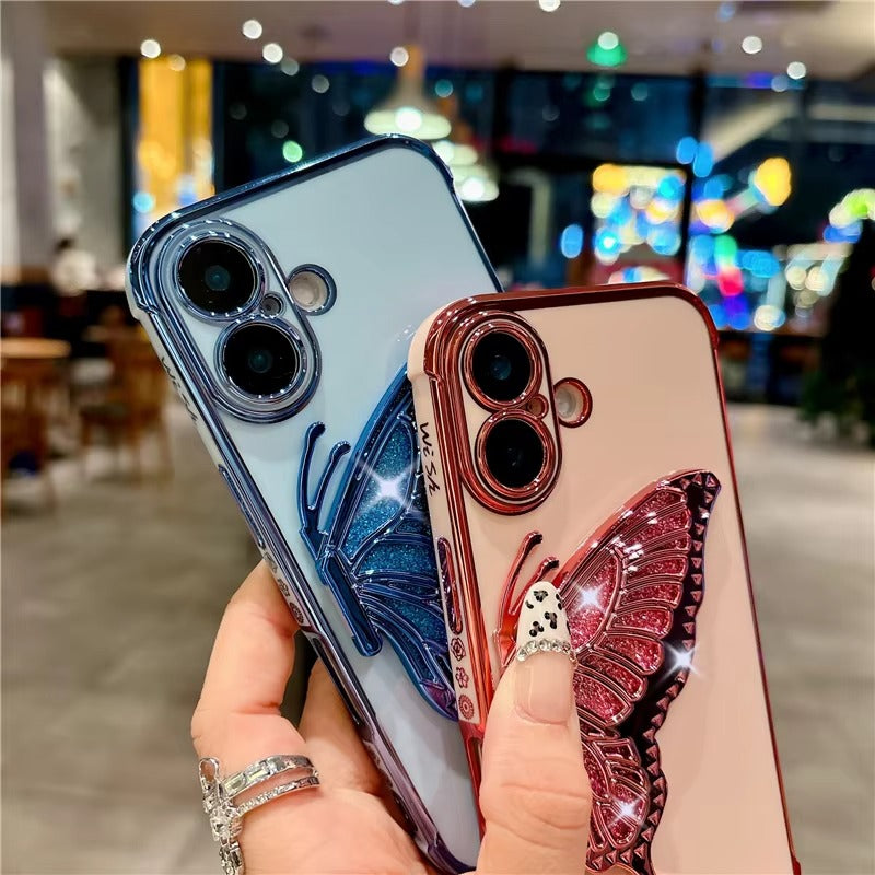 Premium Apple iPhone Hülle, MagSafe-kompatibel, Kameraobjektiv- und Bildschirmschutz, ultra dünn, stoßfest, magnetisch, vollständiger Rundumschutz, vollständige Metall-Schutzhülle