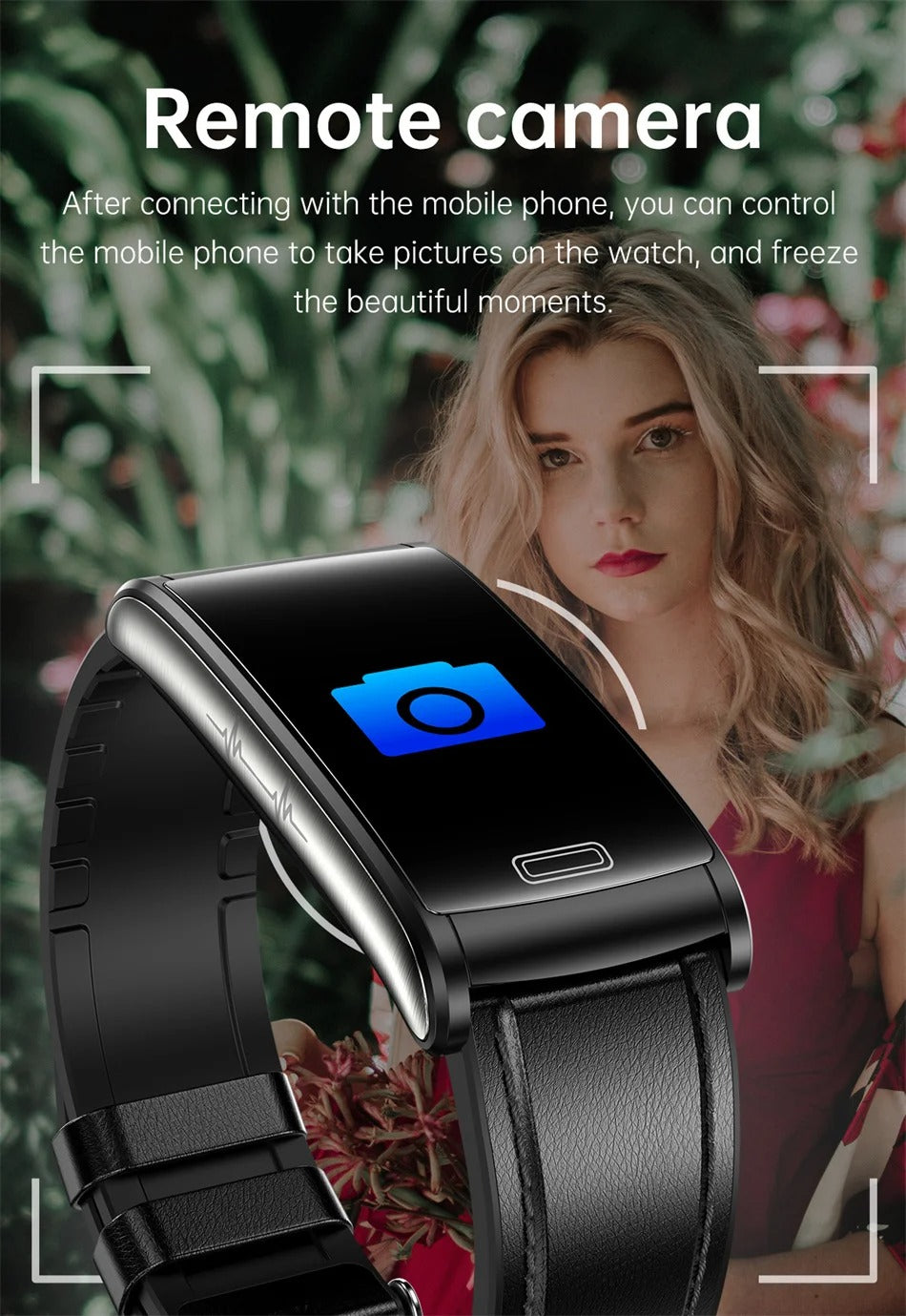 Advanced Health Smartwatch for iPhone – Non-Invasive Blood Glucose Monitor with ECG+PPG, IP68 Waterproof Fitness Tracker