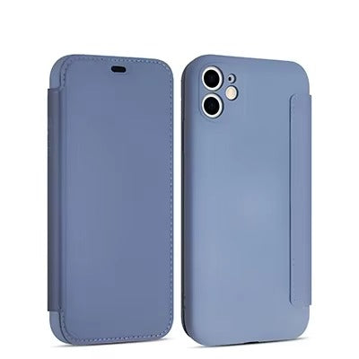 Luxury Apple iPhone Case, MagSafe Compatible, Camera Lens and Screen Protection, Ultra Thin, Shockproof, Magnetic, Full All Around Protection, Flip Silicone Card Cover