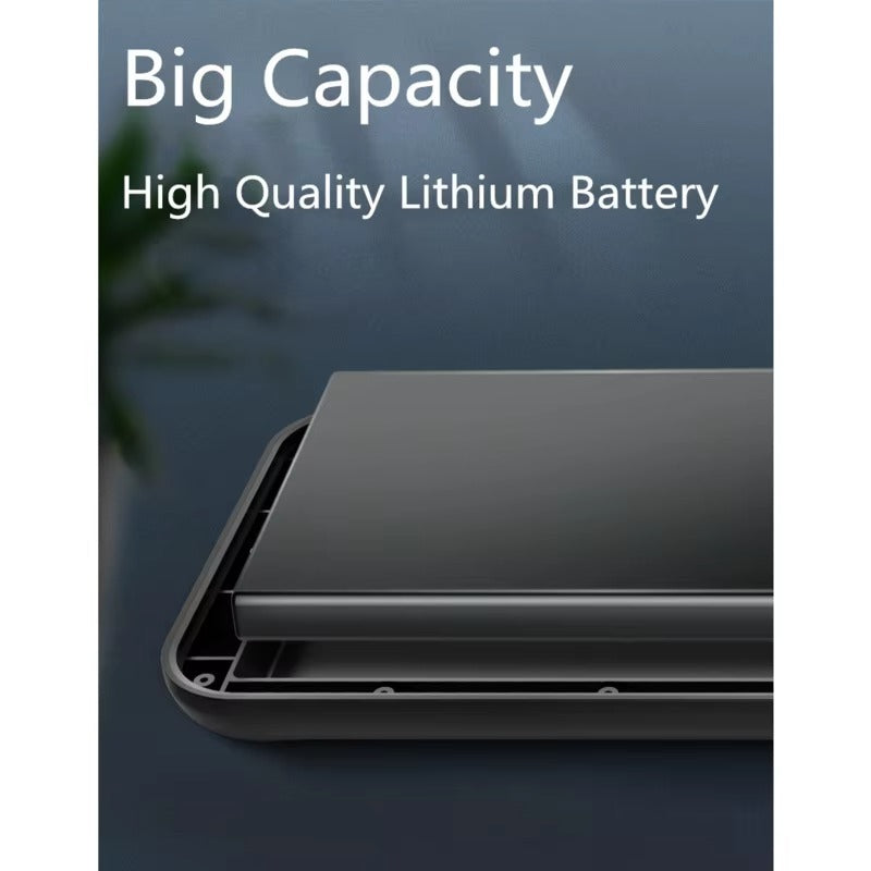 Hochwertige Apple iPhone Hülle, MagSafe-kompatibel, Kameraobjektiv- und Bildschirmschutz, ultradünne stoßfeste magnetische Rundumschutzabdeckung mit integriertem Lade-Powerbank
