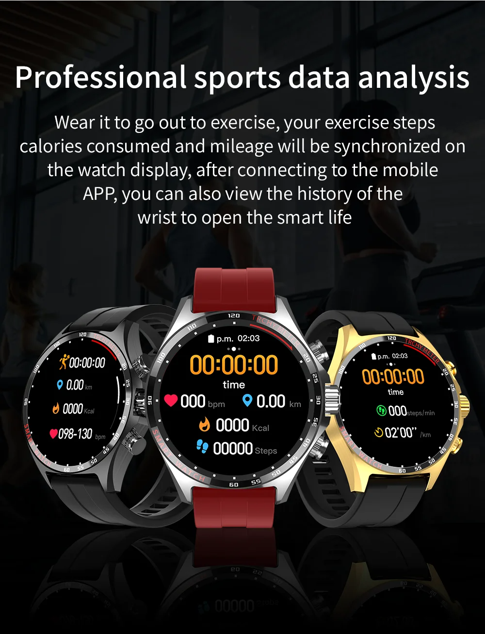 Robust Outdoor Smartwatch for iPhone – NFC Access Control, GPS Positioning, Compass, 400mAh Battery, IP68 Waterproof